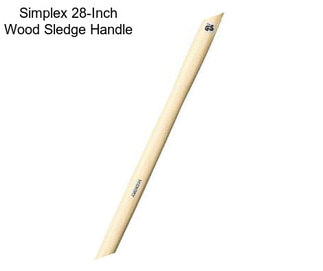 Simplex 28-Inch Wood Sledge Handle