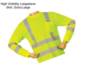 High Visibility Longsleeve Shirt, Extra Large