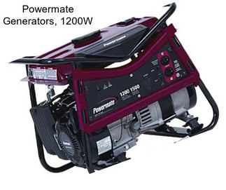 Powermate Generators, 1200W