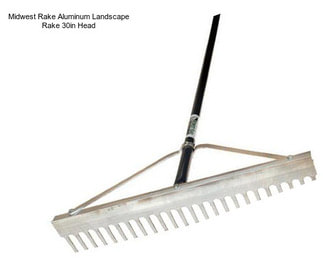 Midwest Rake Aluminum Landscape Rake 30in Head