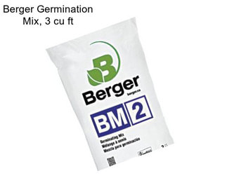 Berger Germination Mix, 3 cu ft