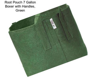 Root Pouch 7 Gallon Boxer with Handles, Green