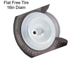 Flat Free Tire 16in Diam