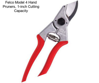 Felco Model 4 Hand Pruners, 1-inch Cutting Capacity