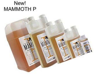 New! MAMMOTH P