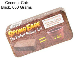 Coconut Coir Brick, 650 Grams
