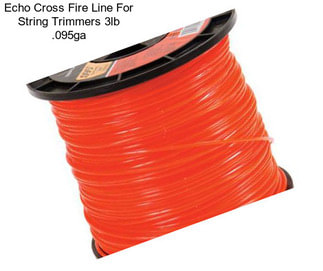 Echo Cross Fire Line For String Trimmers 3lb .095ga