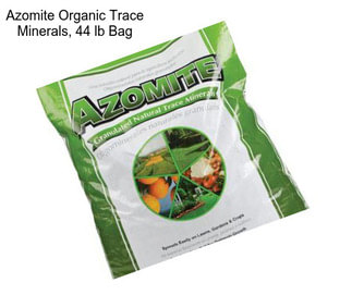 Azomite Organic Trace Minerals, 44 lb Bag