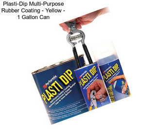 Plasti-Dip Multi-Purpose Rubber Coating - Yellow - 1 Gallon Can