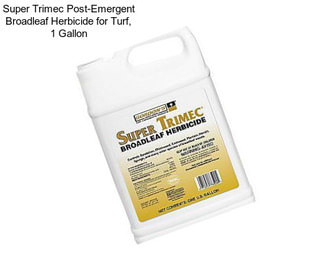 Super Trimec Post-Emergent Broadleaf Herbicide for Turf, 1 Gallon