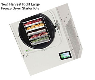 New! Harvest Right Large Freeze Dryer Starter Kits