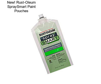 New! Rust-Oleum SpraySmart Paint Pouches