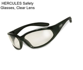 HERCULES Safety Glasses, Clear Lens
