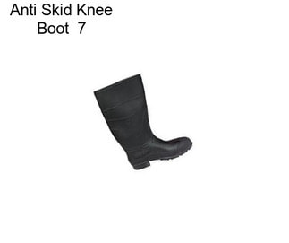 Anti Skid Knee Boot  7