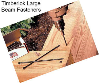 Timberlok Large Beam Fasteners