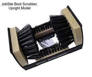 JobSite Boot Scrubber, Upright Model