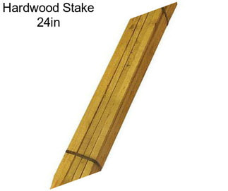 Hardwood Stake 24in