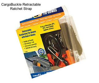 CargoBuckle Retractable Ratchet Strap