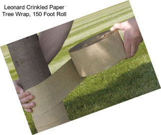 Leonard Crinkled Paper Tree Wrap, 150 Foot Roll