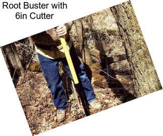 Root Buster with 6in Cutter