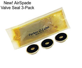 New! AirSpade Valve Seal 3-Pack