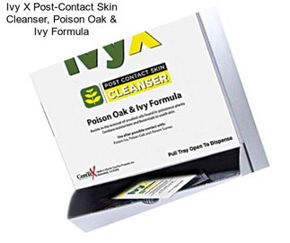 Ivy X Post-Contact Skin Cleanser, Poison Oak & Ivy Formula