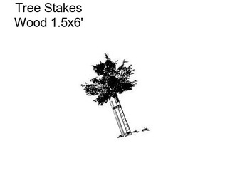 Tree Stakes Wood 1.5\