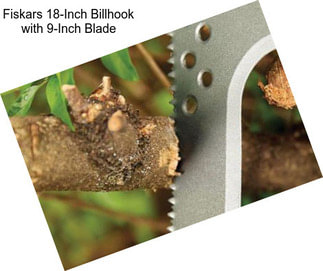 Fiskars 18-Inch Billhook with 9-Inch Blade