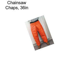 Chainsaw Chaps, 36in