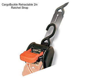 CargoBuckle Retractable 2in Ratchet Strap