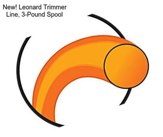 New! Leonard Trimmer Line, 3-Pound Spool