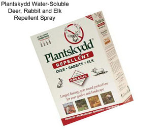 Plantskydd Water-Soluble Deer, Rabbit and Elk Repellent Spray