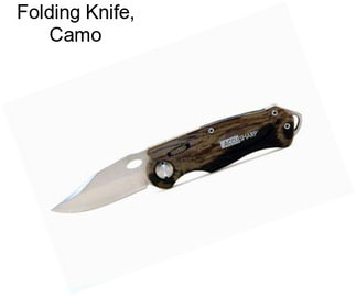 Folding Knife, Camo