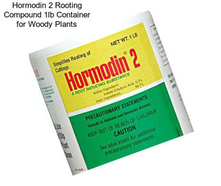 Hormodin 2 Rooting Compound 1lb Container for Woody Plants