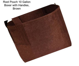 Root Pouch 10 Gallon Boxer with Handles, Brown