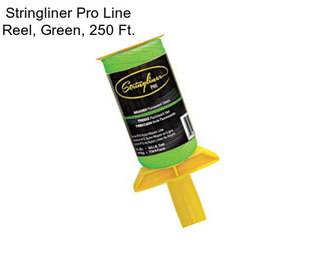 Stringliner Pro Line Reel, Green, 250 Ft.