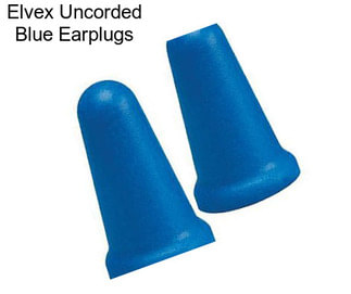 Elvex Uncorded Blue Earplugs