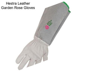 Hestra Leather Garden Rose Gloves