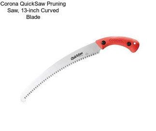 Corona QuickSaw Pruning Saw, 13-inch Curved Blade