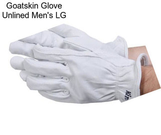 Goatskin Glove Unlined Men\'s LG