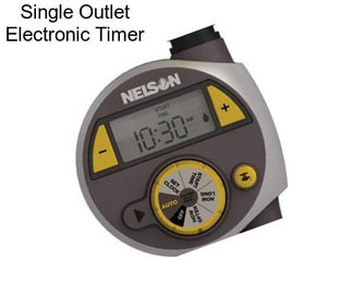 Single Outlet Electronic Timer