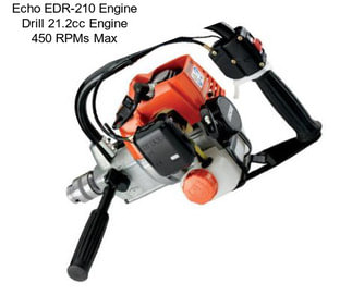 Echo EDR-210 Engine Drill 21.2cc Engine 450 RPMs Max