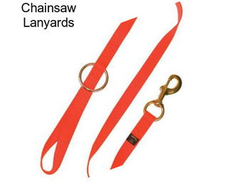 Chainsaw Lanyards