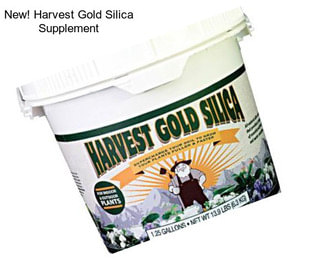 New! Harvest Gold Silica Supplement