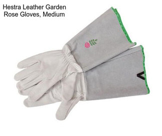 Hestra Leather Garden Rose Gloves, Medium