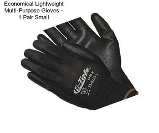 Economical Lightweight Multi-Purpose Gloves - 1 Pair Small