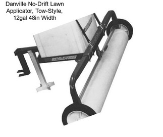 Danville No-Drift Lawn Applicator, Tow-Style, 12gal 48in Width