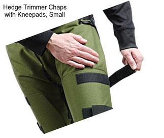 Hedge Trimmer Chaps with Kneepads, Small