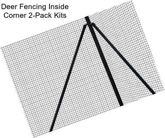 Deer Fencing Inside Corner 2-Pack Kits