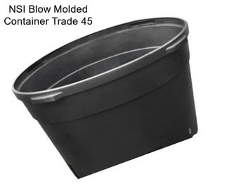 NSI Blow Molded Container Trade 45